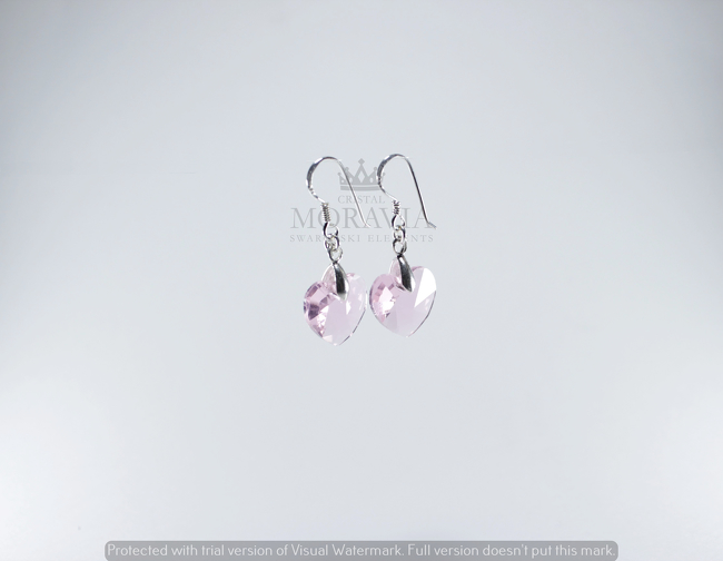 Pendiente con Cristal (MPC0263) PLATA 925