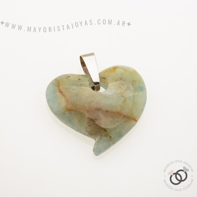 DIJE PLATA Y PIEDRA  (PPD218)