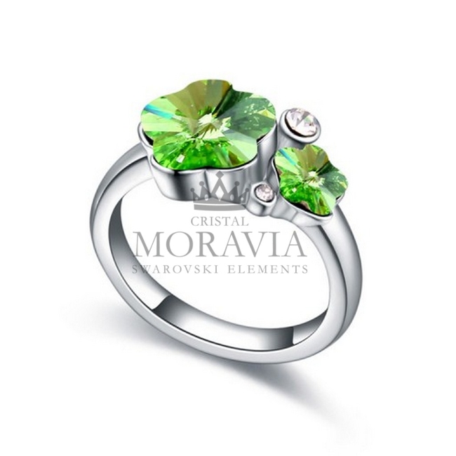 ANILLO CON  CRISTAL (MAN009V)