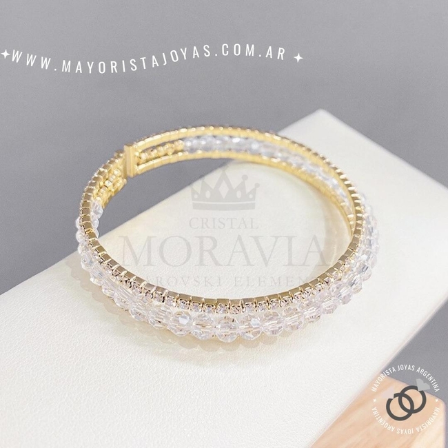Pulsera con Cristal (MPU0062)