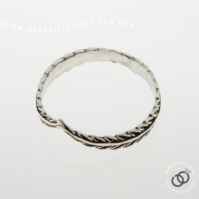 ANILLO PLATA LISA (PAL0326)