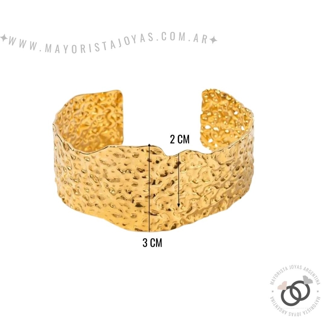 BRAZALETE ACERO QUIRÚRGICO (BAR0049)