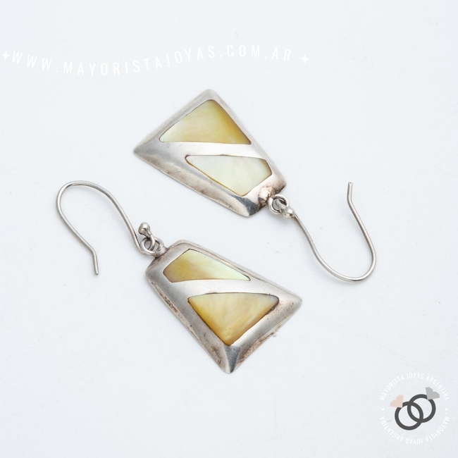 AROS PLATA Y PIEDRA (PPN0198)
