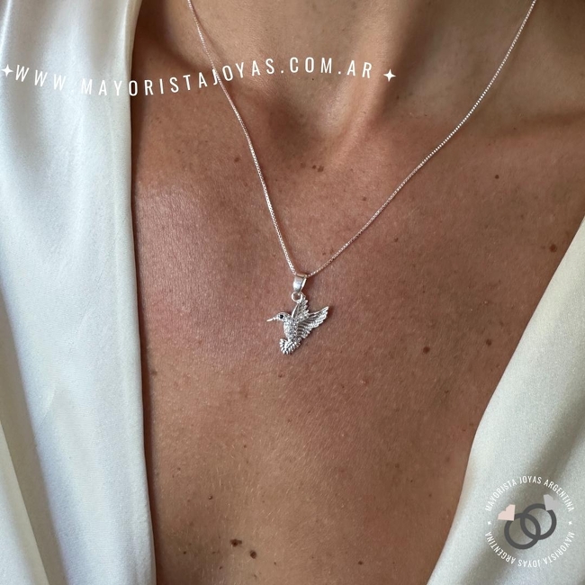 COLLAR PLATA Y CUBIC (PCC0136)