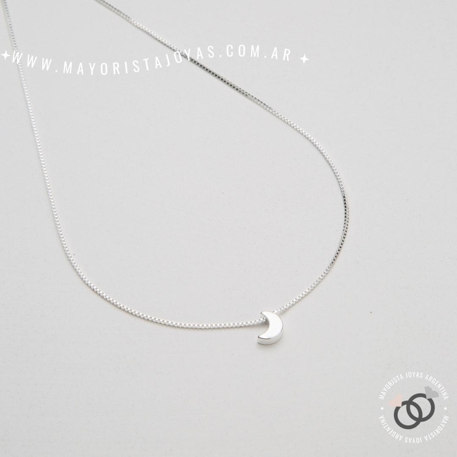 COLLAR PLATA LAMINADA (LPC0014)