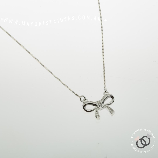COLLAR PLATA Y CUBIC (PCC108)