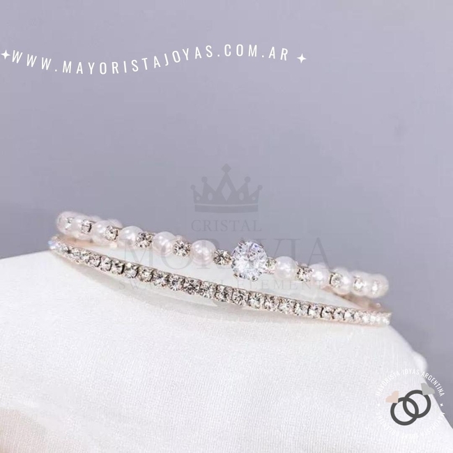 Pulsera con Cristal (MPU073)