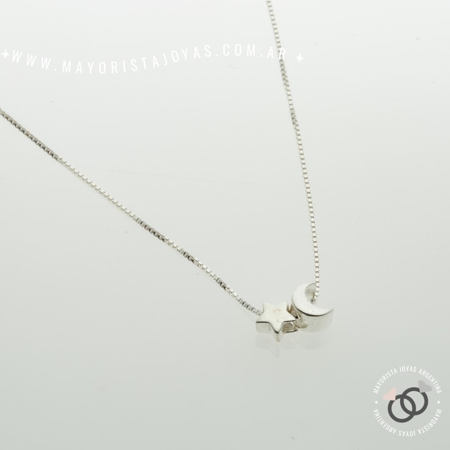 COLLAR PLATA LISA (PCL100)
