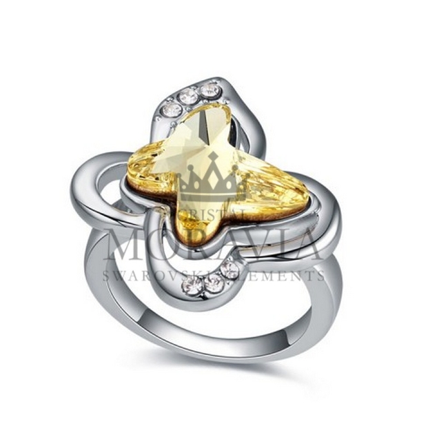 ANILLO CON  CRISTAL (MAN026A)