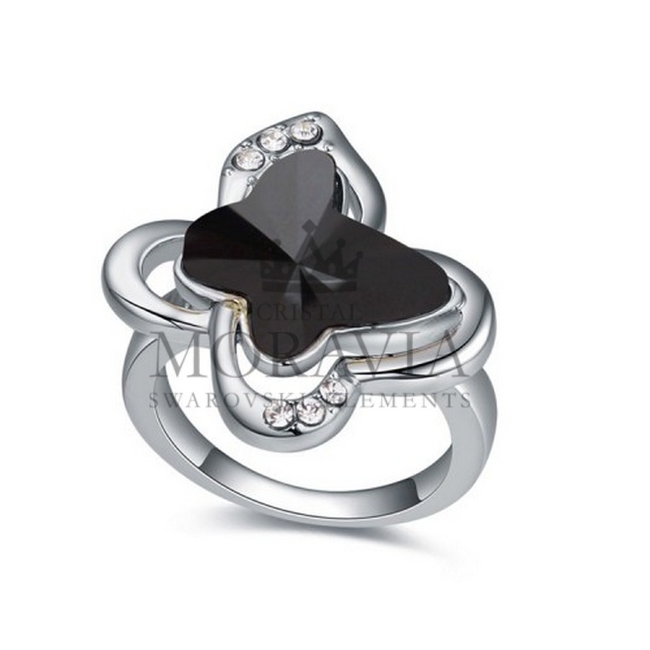 ANILLO CON  CRISTAL (MAN026N)