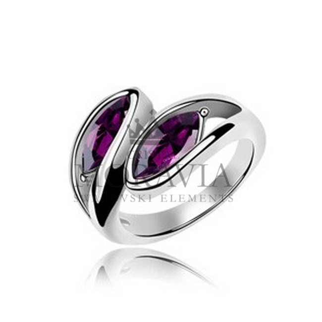 ANILLO CON  CRISTAL (MAN027V)