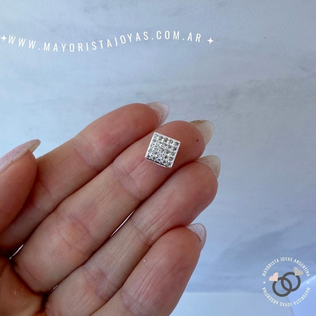 DIJE PLATA Y CUBIC (PDC0158)