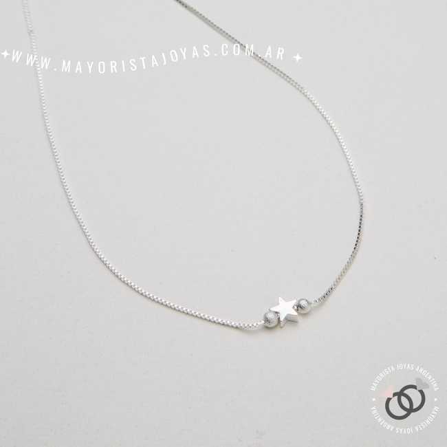 COLLAR PLATA LAMINADA (LPC0015)