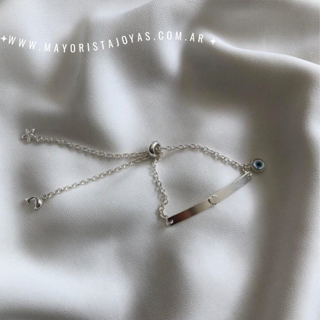PULSERA PLATA LISA (PBL0133)