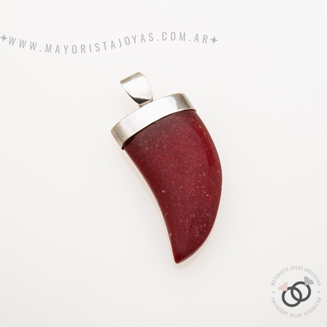 DIJE PLATA Y PIEDRA  (PPD223)