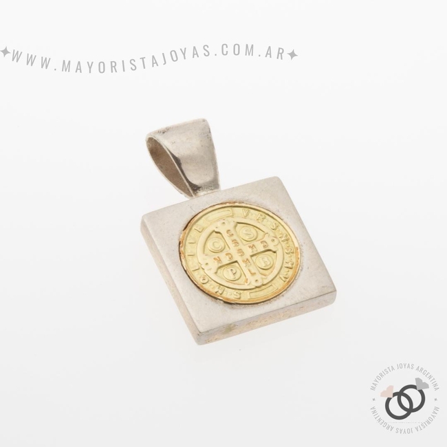 DIJE PLATA Y ORO (POD0168)