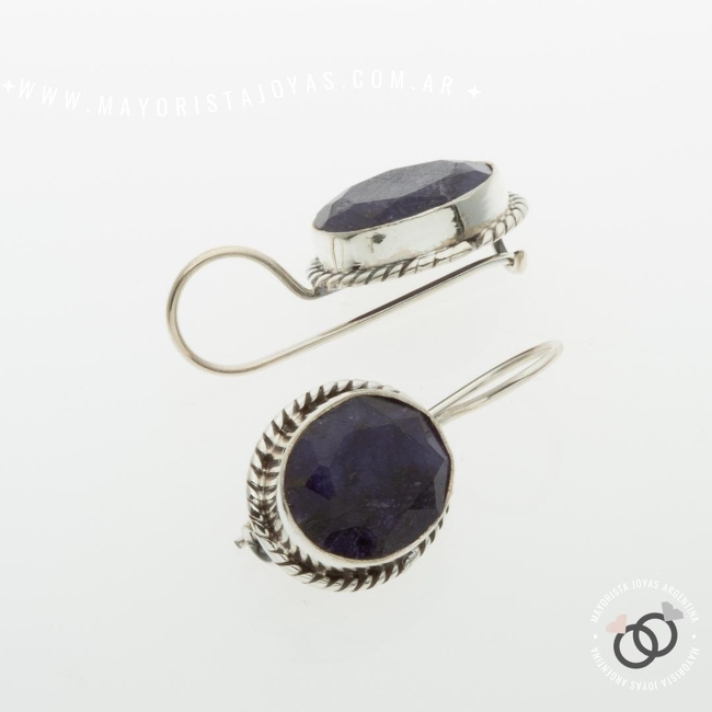 AROS DE PLATA Y PIEDRAS (PPN0178L)