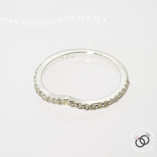 ANILLO PLATA Y CUBIC (PAC0290)
