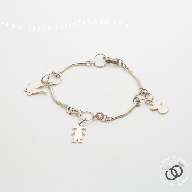 PULSERA PLATA LISA (PBL0217)