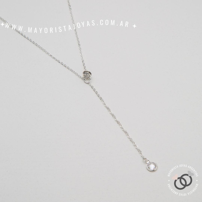 COLLAR PLATA LAMINADA (LPC0010)