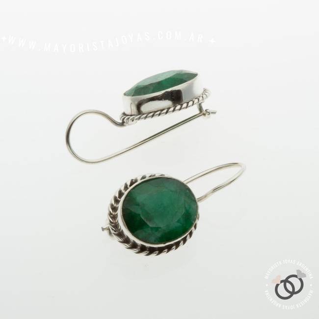 AROS DE PLATA Y PIEDRAS (PPN0178E)
