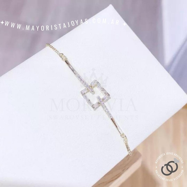 Pulsera con Cristal (MPU017)