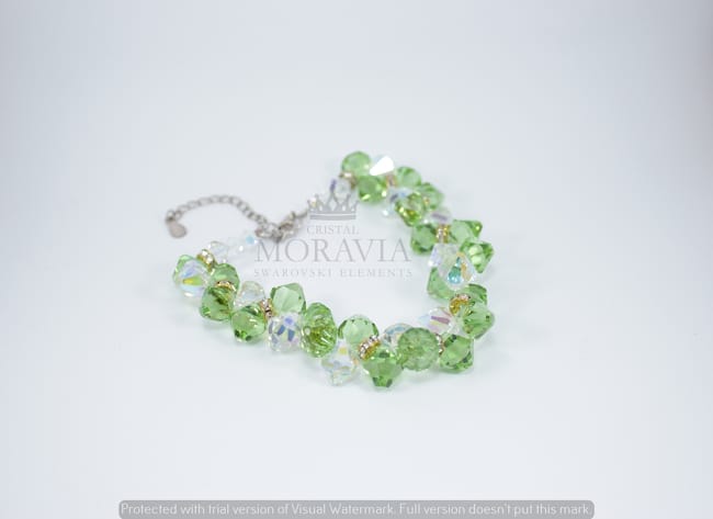 Pulsera con Cristal (MPU101VE)