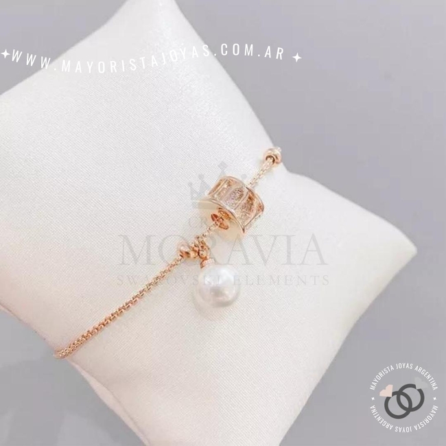Pulsera con Cristal (MPU014R)