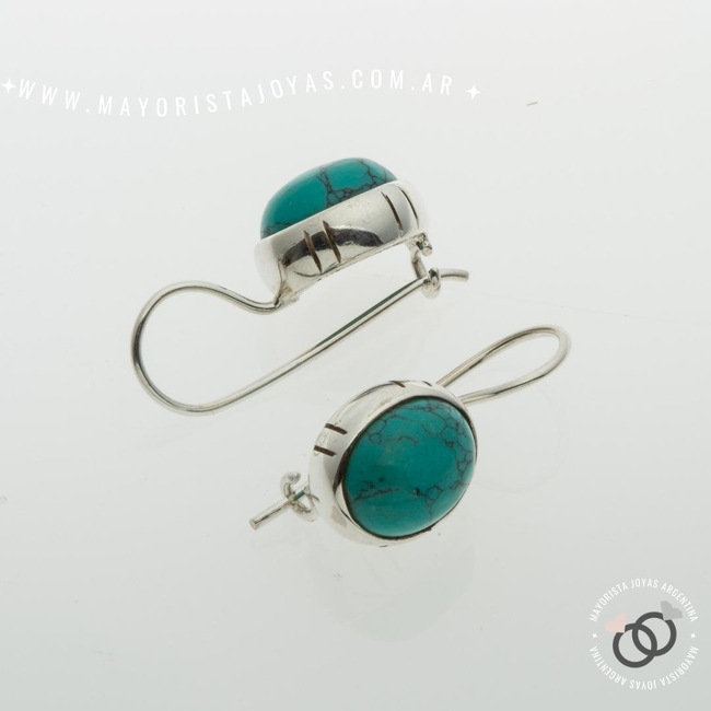 AROS DE PLATA Y PIEDRAS (PPN0179T)