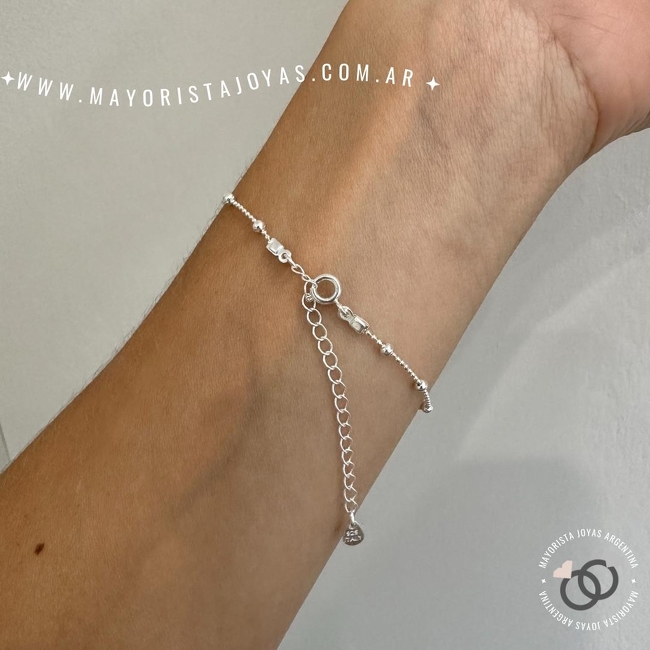 PULSERA PLATA LAMINADA (LPP0006) - Image 2