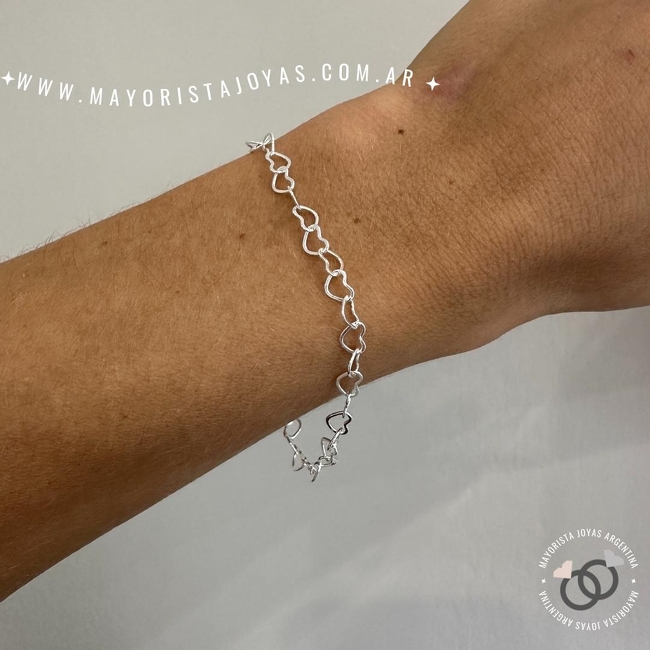 PULSERA PLATA LAMINADA (LPP0016)