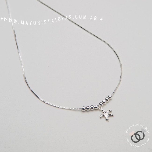 COLLAR PLATA LAMINADA (LPC0021)