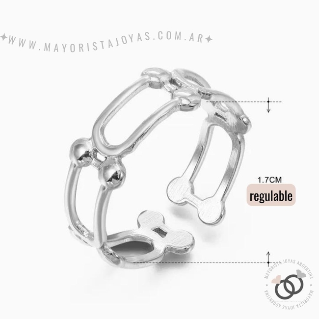 ANILLO ACERO LISO (AAL0140)