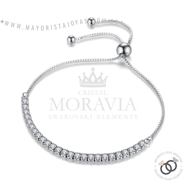 Pulsera con Cristal (MPU016)