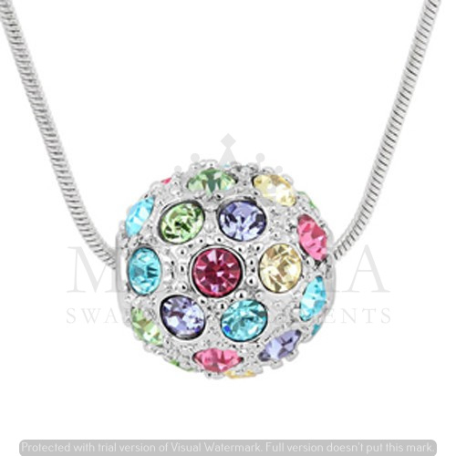 Colgante con Cristal (MCO084M)
