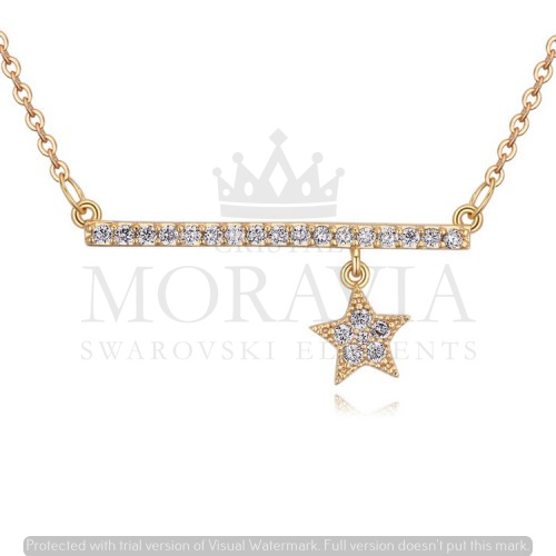 Colgante con Cristal (MCO087D)