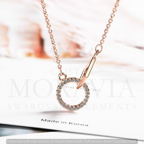 COLGANTE CON CRISTAL (3412R)