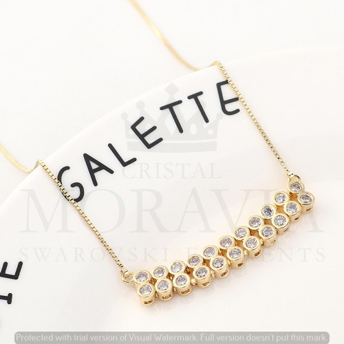 Colgante con Cristal (MCO096D)