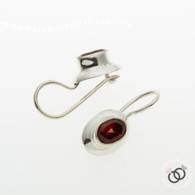 AROS DE PLATA Y PIEDRAS (PPN0184R)