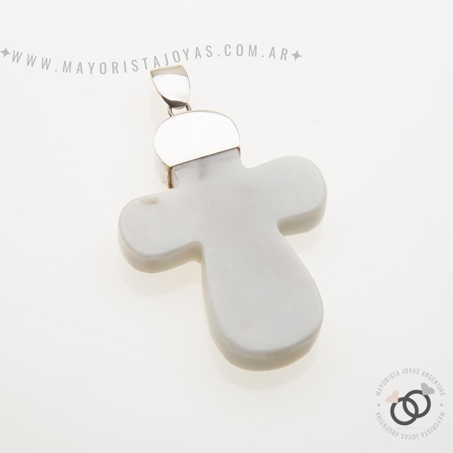 DIJE PLATA Y PIEDRA  (PPD213)