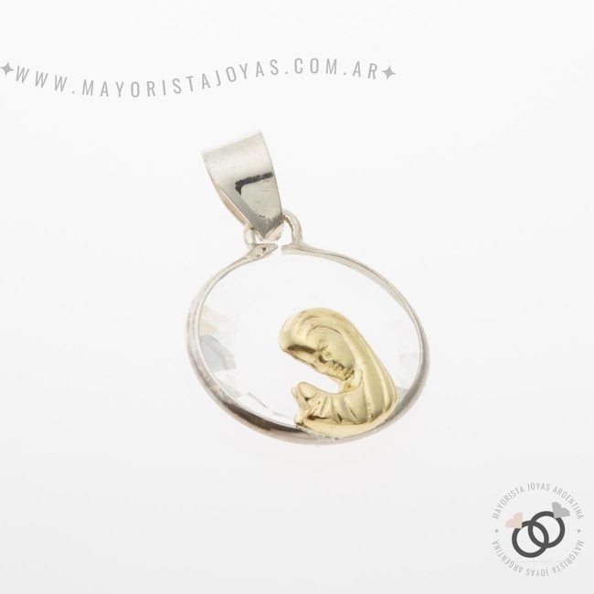 DIJE PLATA Y ORO (POD147)