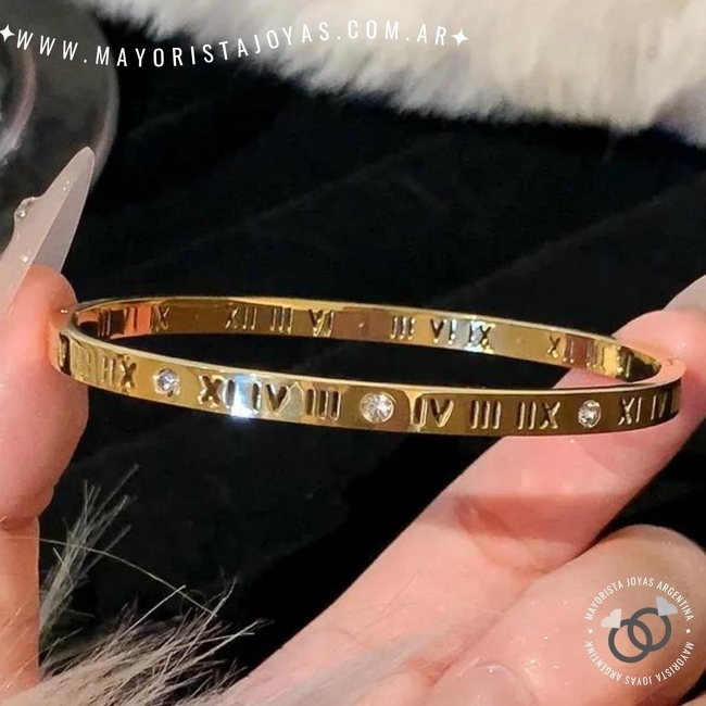 PULSERA DE ACERO RIGIDA (BAR0057)