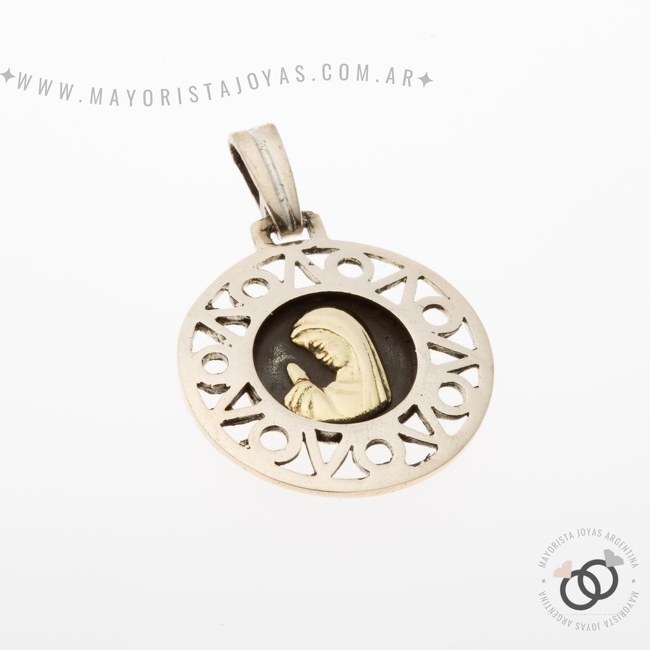 DIJE PLATA Y ORO (POD149)