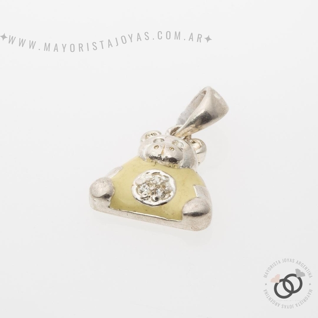 DIJE PLATA Y CUBIC (PDC139)
