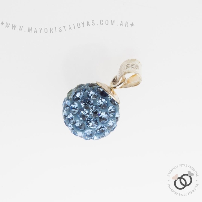 DIJE PLATA Y MICROCRISTAL (PDM066)