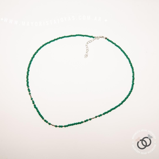 COLLAR PLATA 925 CON CRISTAL (PCK008)
