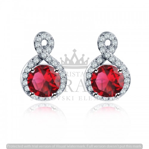 PENDIENTES CON CRISTAL (MPP181R)