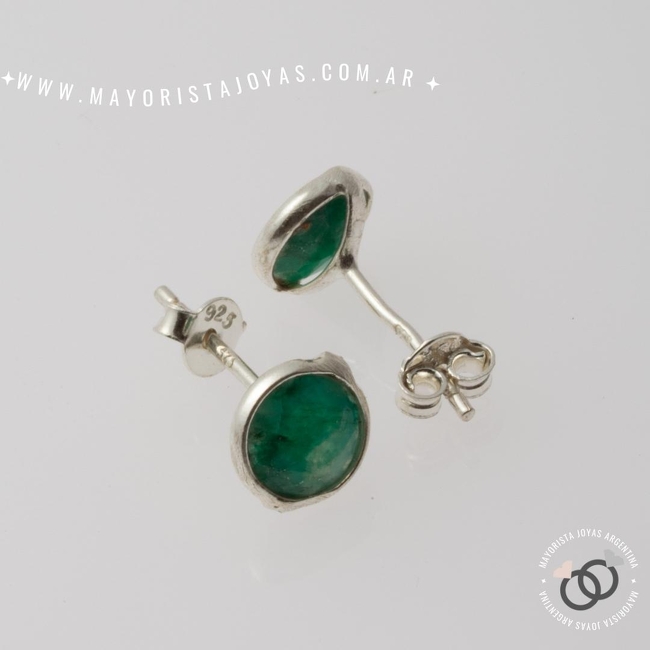 AROS PLATA Y PIEDRA (PPN0172E)