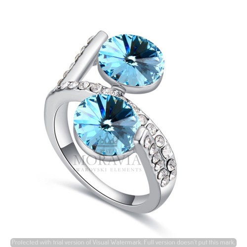 ANILLO CON  CRISTAL (MAN0044C)