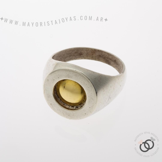 ANILLO PLATA Y ORO (POA539)